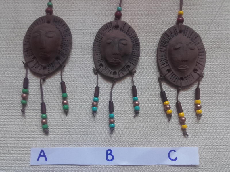 maska ducha amulet na krk "vášeň"