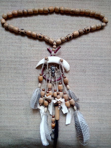 amulet náhrdelník s lapačem snů