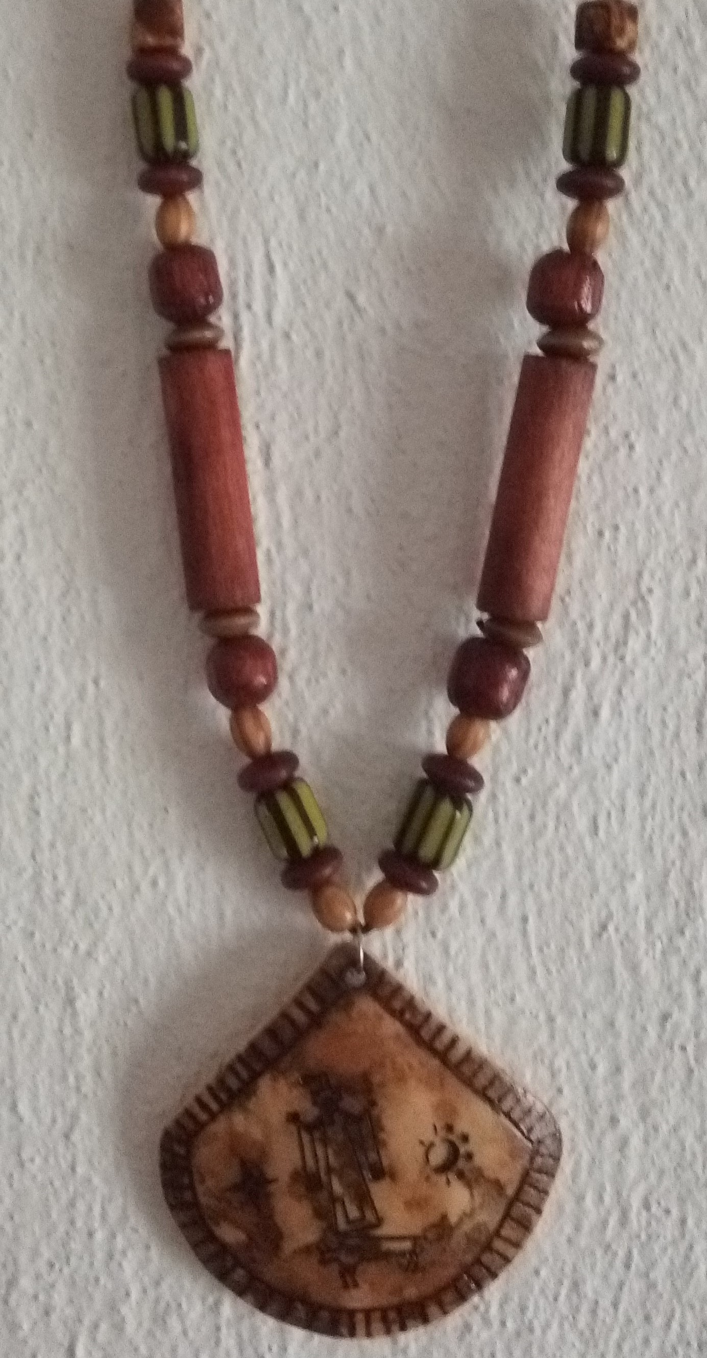 Náhrdelník amulet "Kačina "