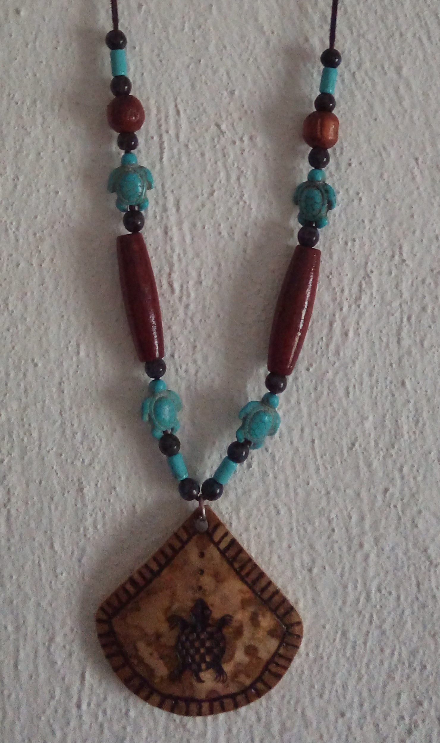 Náhrdelník amulet "Mluvící želva"