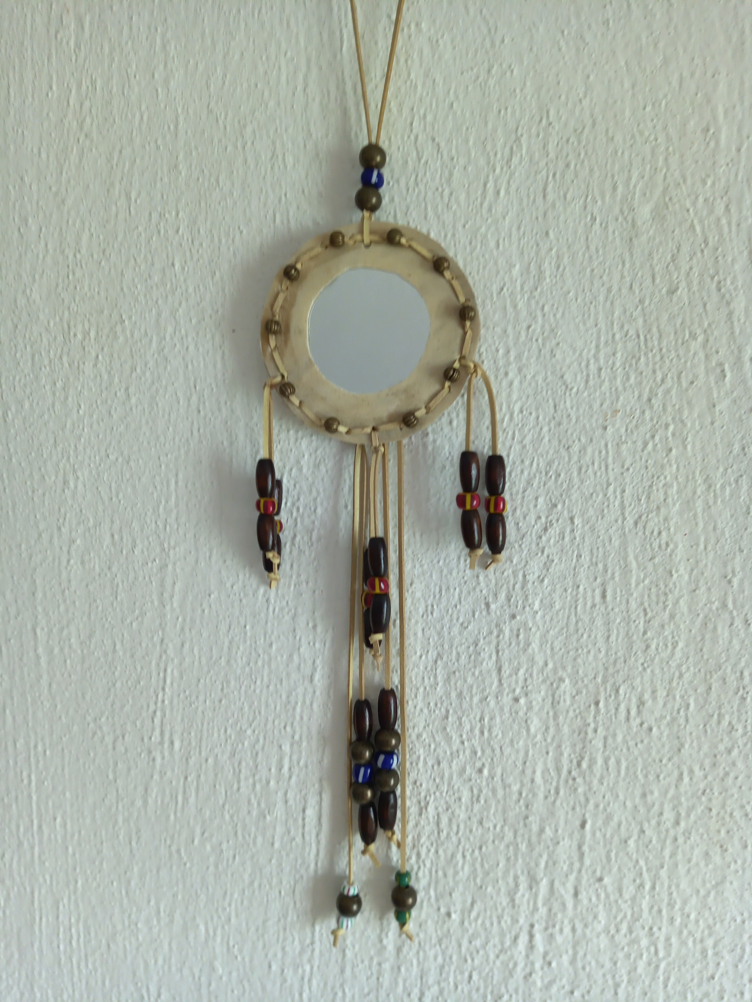 náhrdelník amulet zrcátko